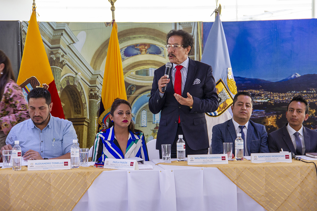 El Gobierno Provincial de Pichincha y la Alcaldía de Rumiñahui inician ...
